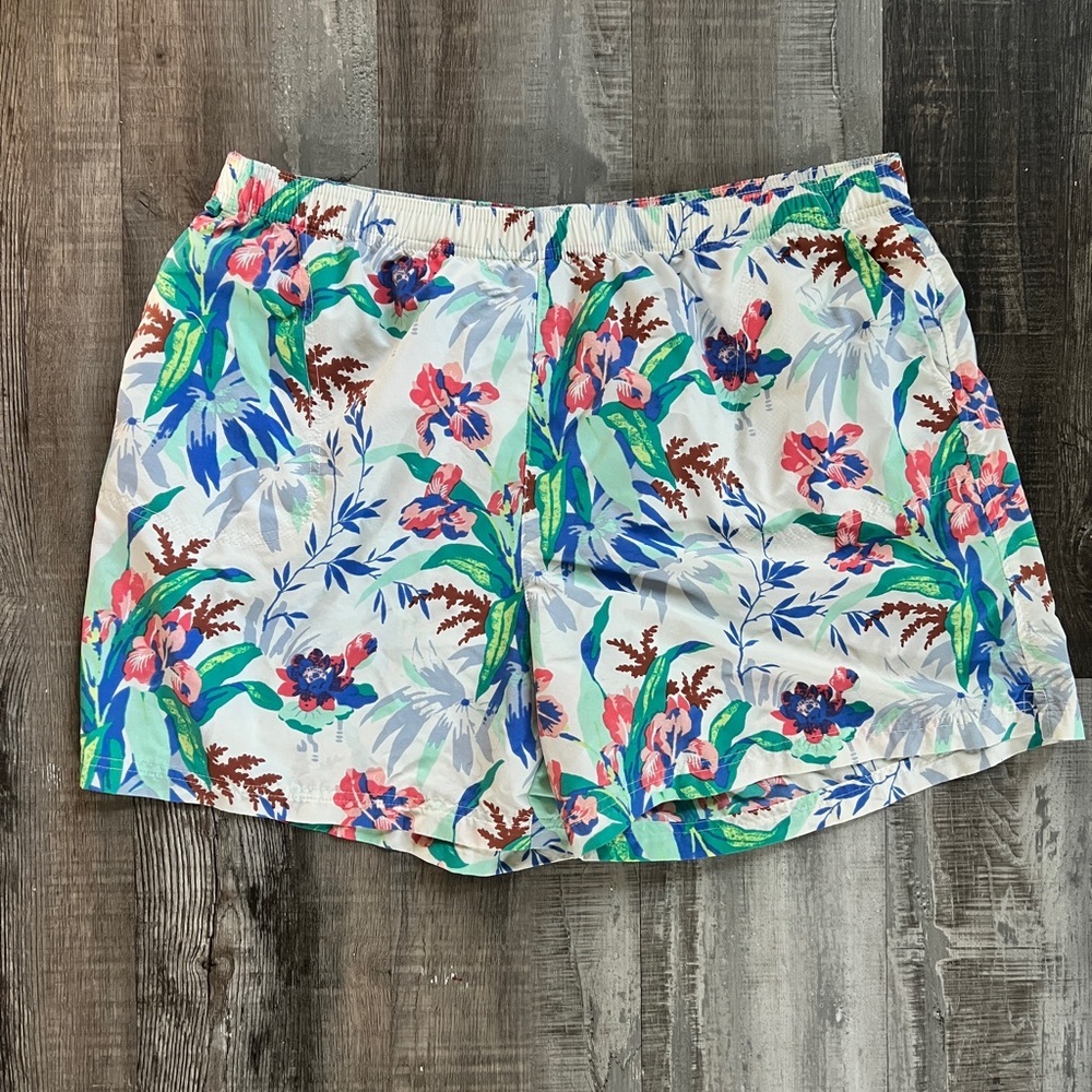 Columbia Sandy River II Printed Shorts Athleisure Active Hike Outdoor Size 2X